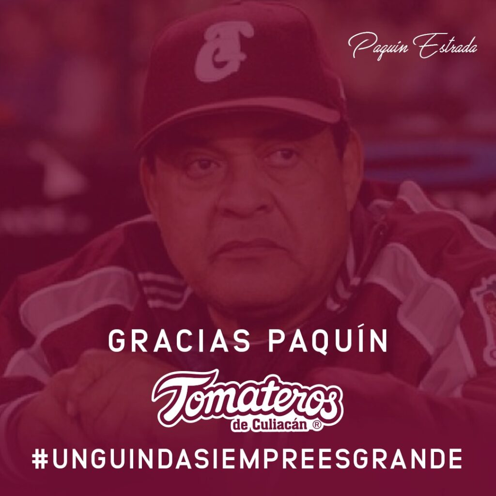 EN PAZ DESCANSE, PAQUÍN ESTRADA