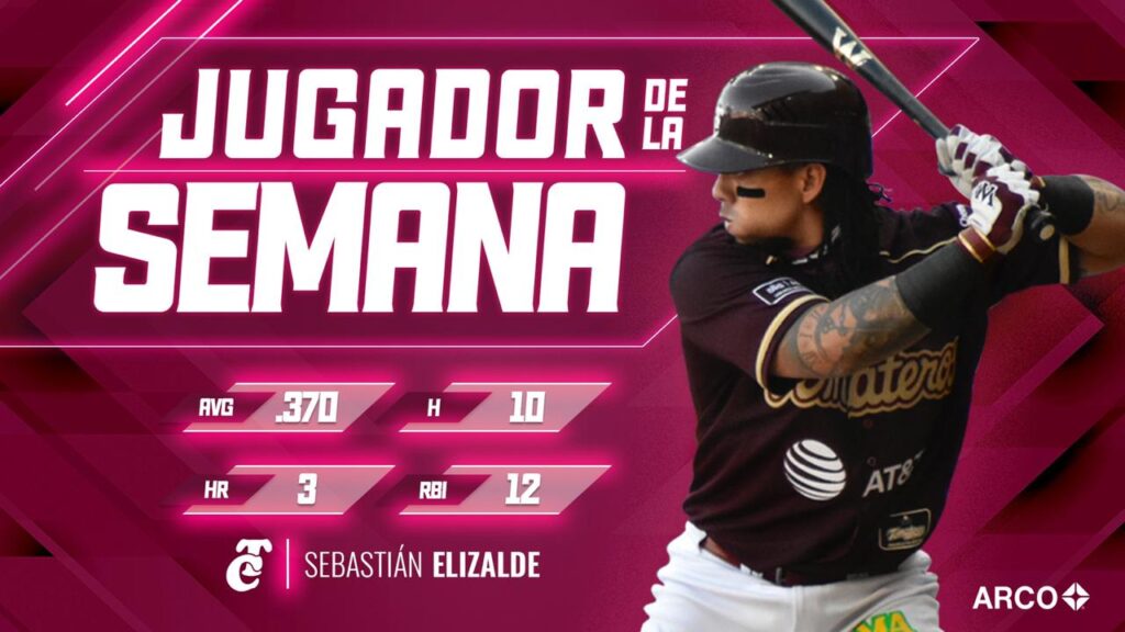 ELIZALDE, JUGADOR DE LA SEMANA LAMP TRAS DESEMPEÑO IMPLACABLE